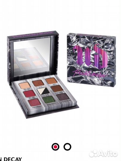 Тени палетка Urban Decay Troublemaker