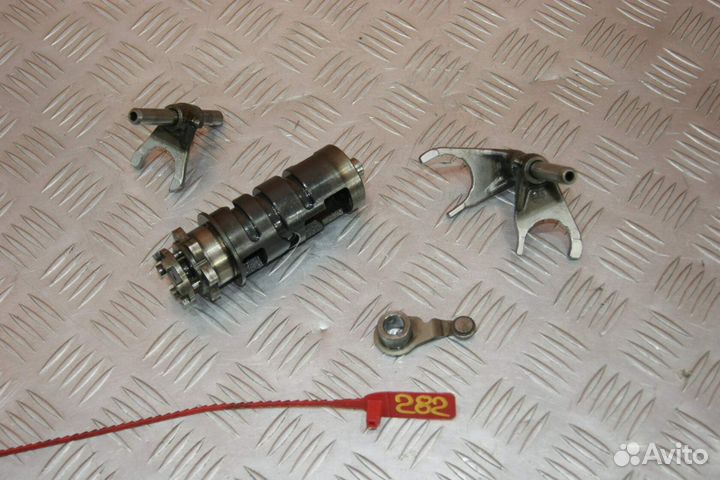 Вал копирный с вилками Yamaha TW200, G315E