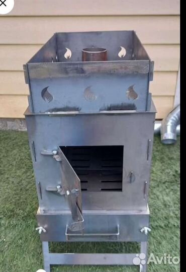 Печь для мобильной бани