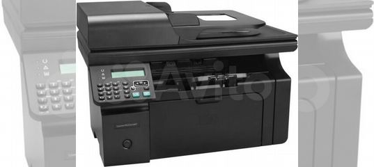 Как подключить принтер laserjet m1212nf mfp Мфу HP LaserJet M1212nf MFP купить в Новосибирске Электроника Авито