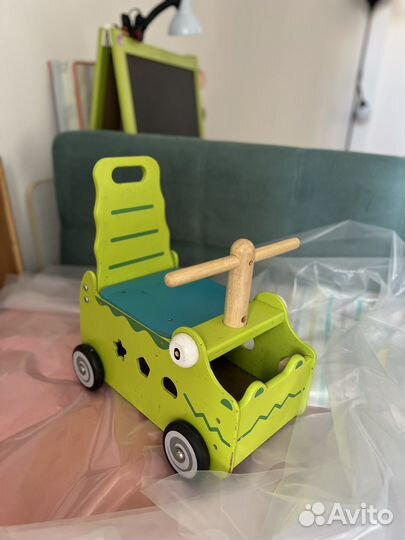 Деревянная каталка сортер