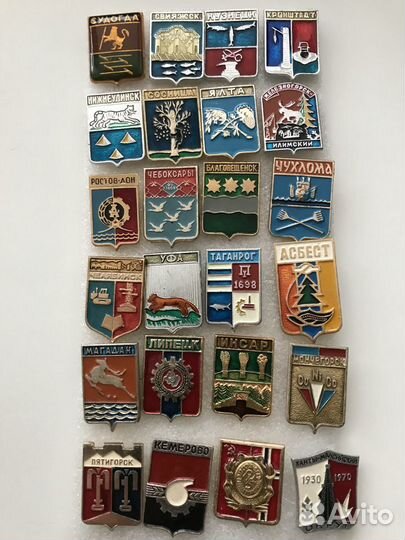 Значки СССР герб