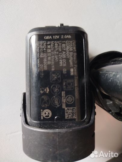 Шуруповерт bosch gsr 12v