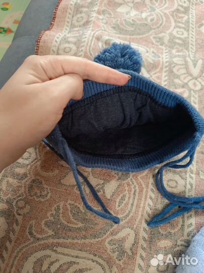 Шапки для мальчика демисезоннык 40-44