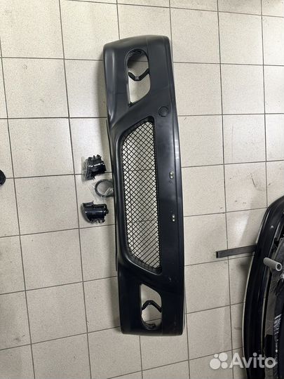 Bmw e46 передний бампер M3 с птф