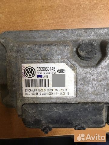 Блок управления двигателем Volkswagen Polo 1.6