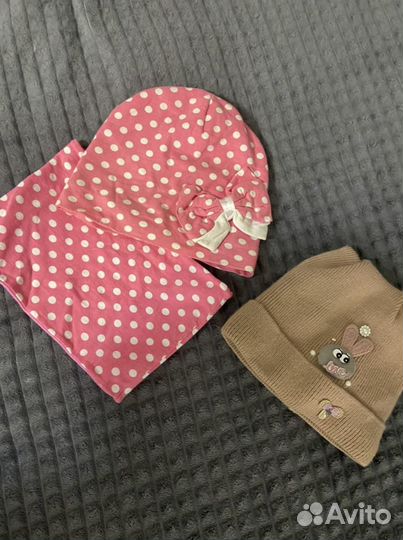 Детские шапки девочка