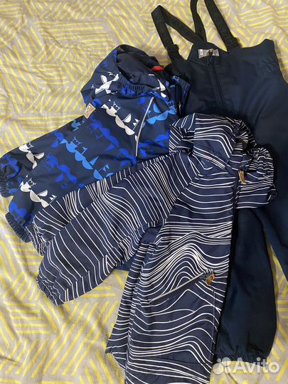 Reima деми комплект 98р комбез+2 куртки