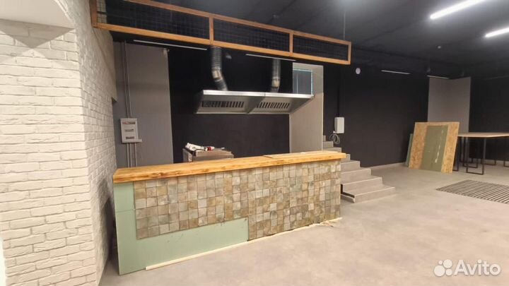 Стойка ресепшн лофт изготовление