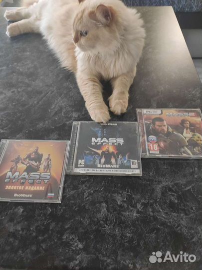 Компьютерная игра Mass Effect 1,2