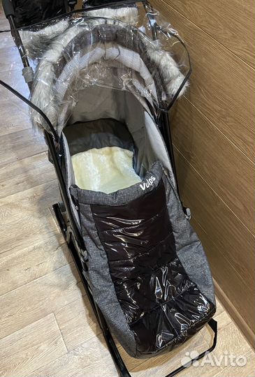 Коляска санки