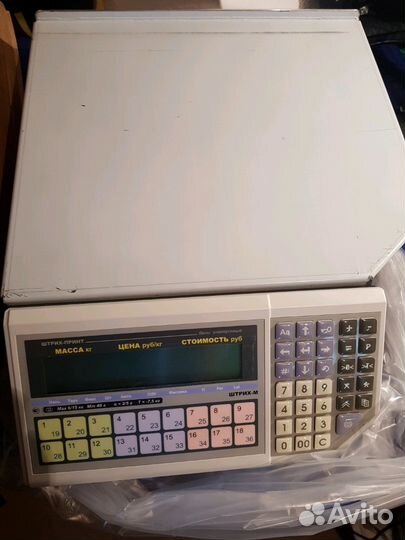 Весы с печатью этикеток Штрих-Принт