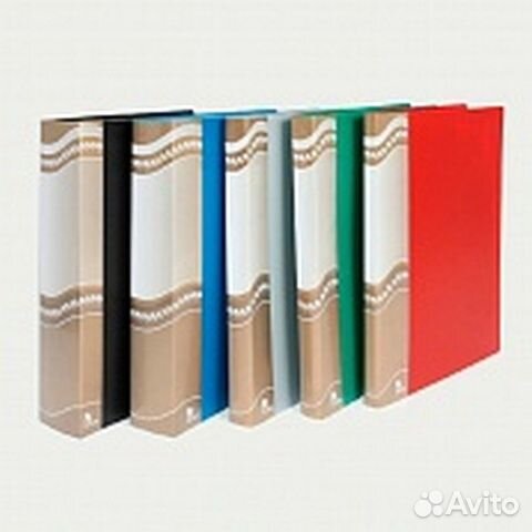 Газ066 Папка 40ф Persona серый пластик 0.6мм A40-6