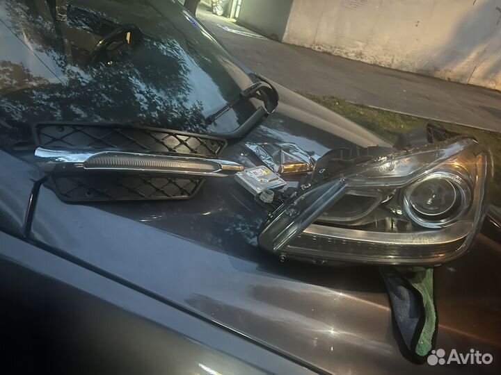 Фара и потуманик новая от mercedes c-класс