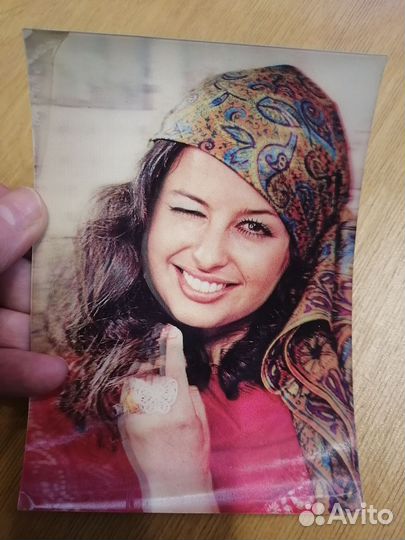 Открытка япония стерео