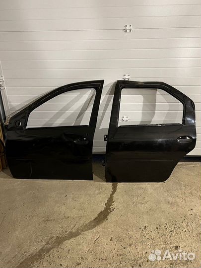 Дверь renault logan 1