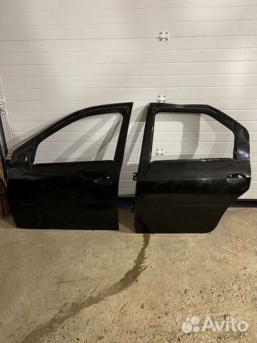 Дверь renault logan 1