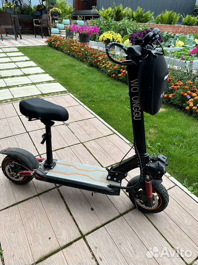 Самокат взрослый электрический бу