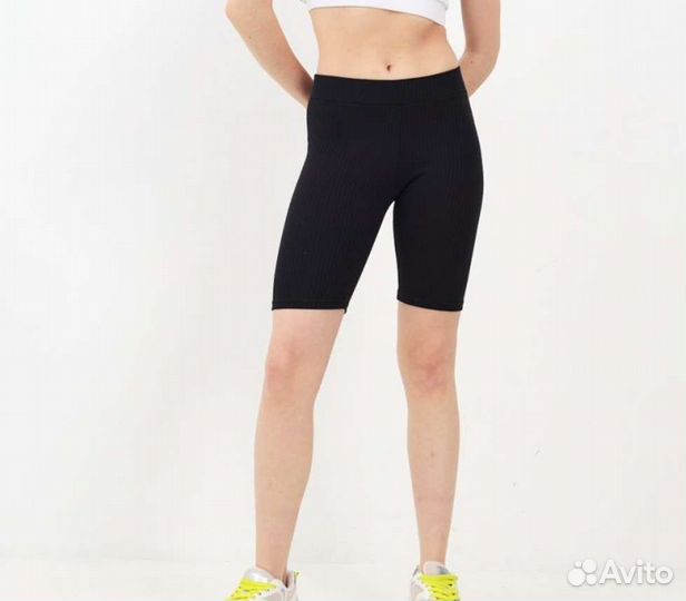 Велосипедки в рубчик новые