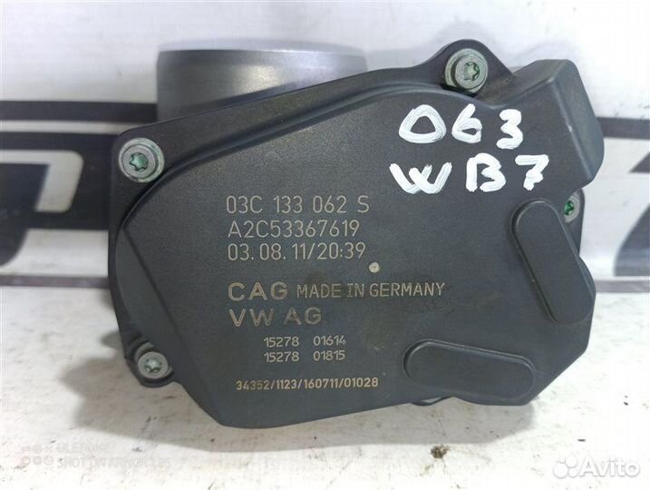 Дроссельная заслонка Volkswagen Passat B7 1.4 caxa