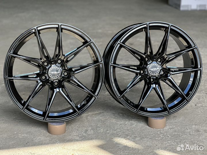 Диски Rohana Black одноширокие 5/120 R18