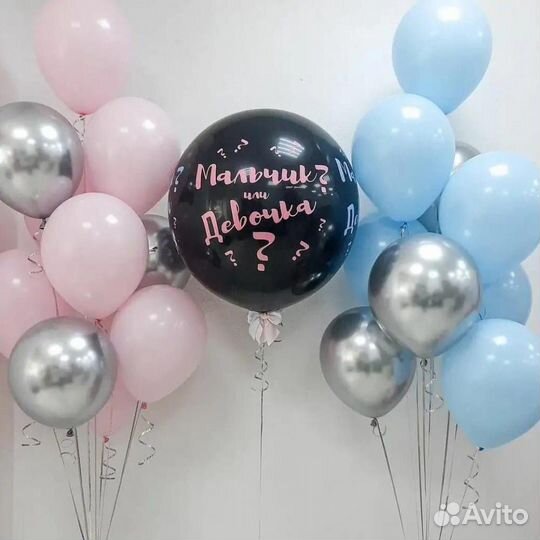 Гендерный шар / Воздушные шары на определение пола