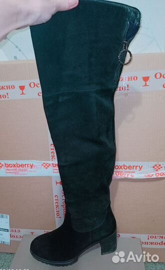 Сапоги ботфорты 38 размер