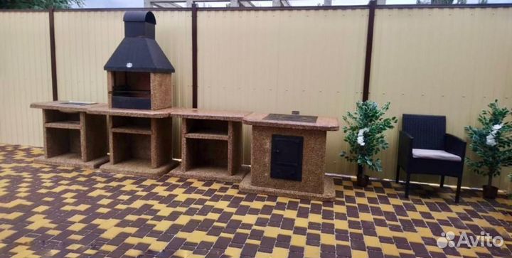 Печи барбекю, гриль, мангал