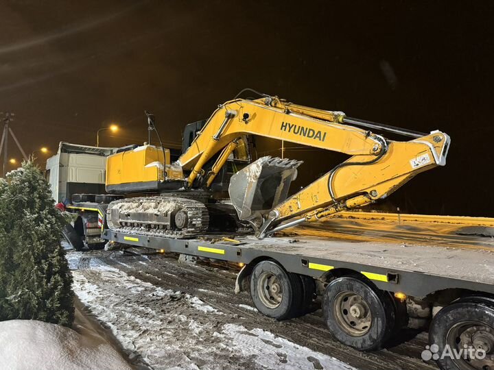 Услуги гусенечного экскаватора