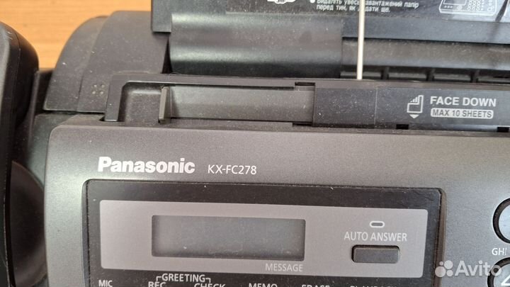 Факсы Panasonic KX-FC278RU б/у