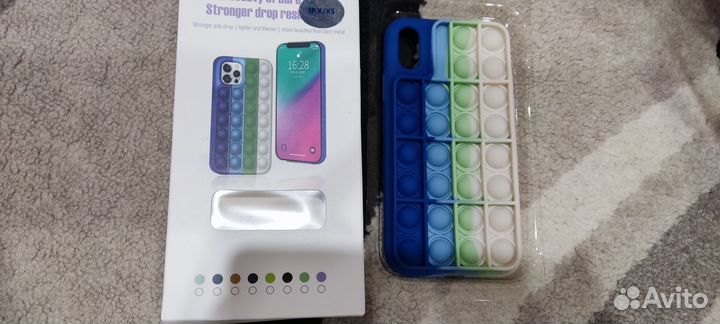 Чехол на iPhone поп-ит (pop-it)