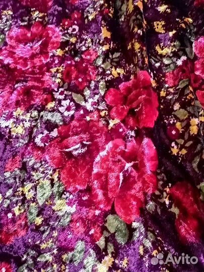 Скатерть плюшевая СССР