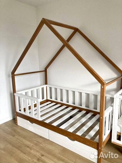 Детская кровать домик кроватка детская