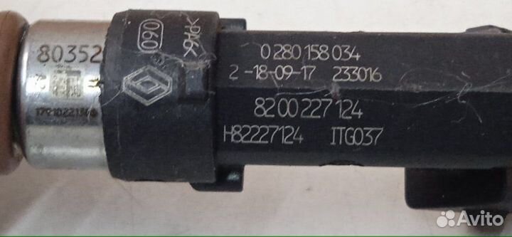 Форсунка топливная Renault Logan 1 2004-2015