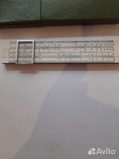 Линейка счётная логарифмическая мини СССР