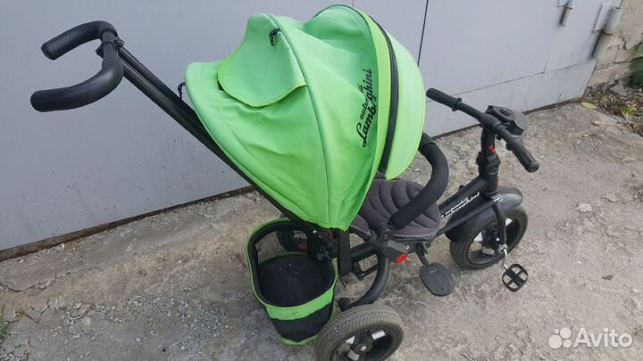 Детский трехколесный велосипед lamborghini