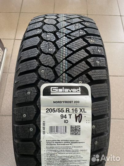 Gislaved Nord Frost 200 ID 205/55 R16 94T