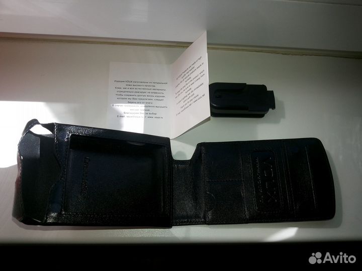 Кожаный чехол для коммуникатора