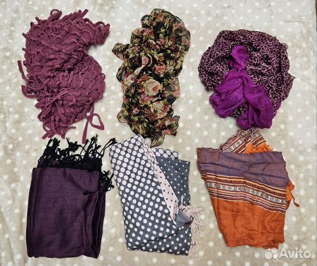 Шарфы (6 шт)