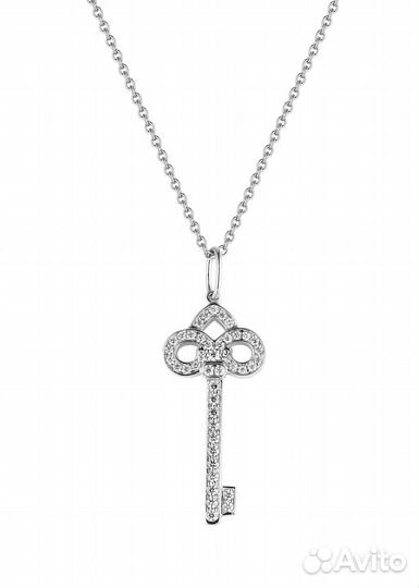 Подвеска Tiffany & Co Fleur de Lis Key Pendant GRP
