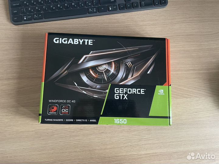 Видеокарта gigabyte GeForce GTX 1650 D6 windforce