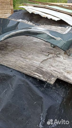 Крыло переднее левое лада веста