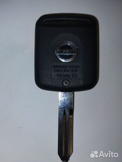 Ключ зажигания Almera,Primera Оригинал