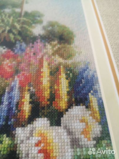 Картина вышитая крестом