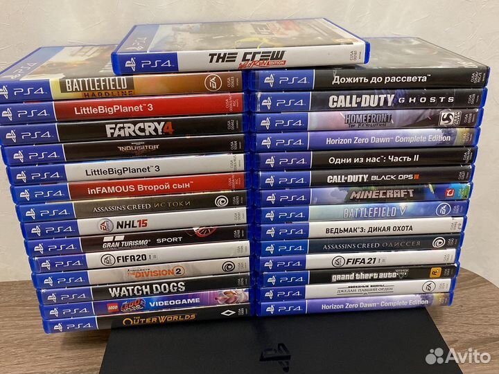 Sony playstation 4 slim с играми