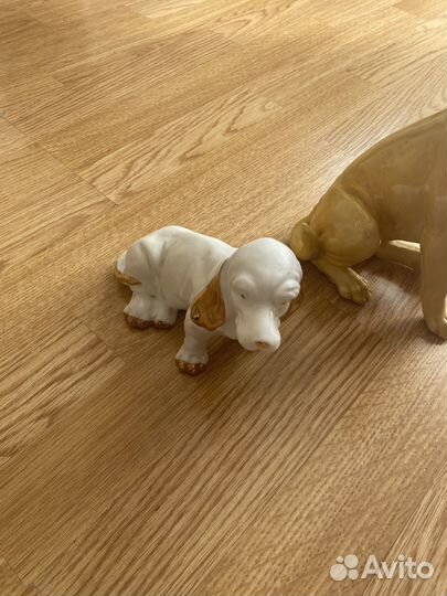 Фарфоровые статуэтки собак
