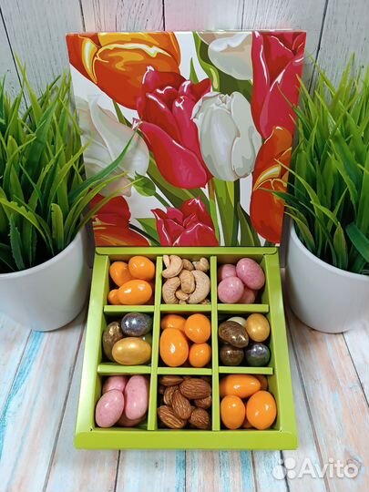 Подарочный набор Сладости орехи #9