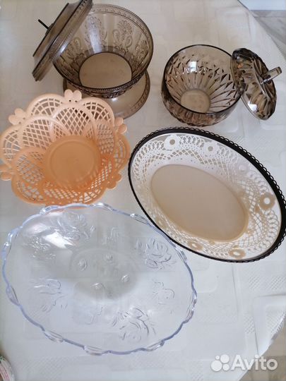 Пластиковая посуда новая