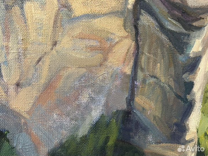 Картина маслом на холсте «Метеоры»