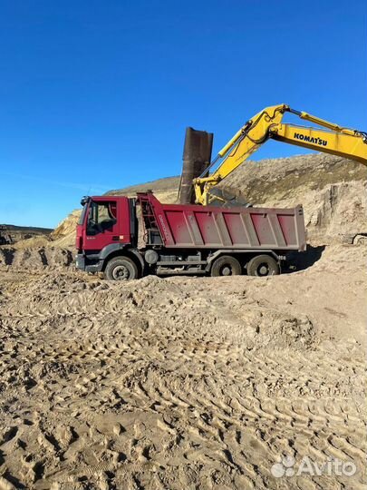 Щебень песок земля доставка